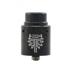 Authentic Advken Twirl 24mm RDA Rebuildable Dripping Atomizer w/ BF Pin - Black