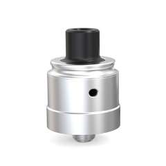 Authentic Ambition Mods C-Roll 316SS 22mm RDA Rebuildable Dripping Atomizer - Silver