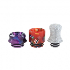 AOLVAPE Resin 810 + Stainless Steel 510 Drip Tip (3 Pieces)