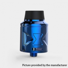 Authentic Hugsvape Piper 24mm RDA Rebuildable Dripping Atomizer w/ BF Pin - Blue