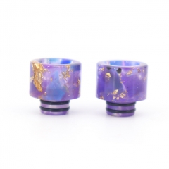 Replacement 510 Resin Drip Tip 2pcs - Purple