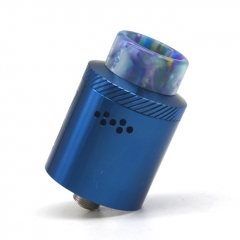 Yup Style 24mm RDA Rebuildable Dripping Atomizer w/BF Pin - Blue