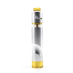 Mad Dog Style18650 Mechanical Mod + Mad Dog Style RDTA 7ml Atomizer Kit - Silver