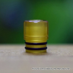 SteamTuners T8 Style 510 Drip Tip for RDA / RTA / Sub Ohm Tank Atomizer 7.5mm (PEI) - Yellow