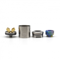 Yup Style 24mm RDA Rebuildable Dripping Atomizer w/BF Pin - Blue