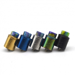 Yup Style 24mm RDA Rebuildable Dripping Atomizer w/BF Pin - Blue