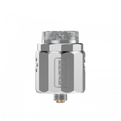 Authentic Damn Vape Dread 24mm RDA Rebuildable Dripping Atomizer w/BF Pin - Silver