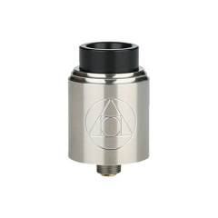 Authentic Blitz Hermetic 22mm RDA Rebuildable Dripping Atomizer w/BF Pin - Silver