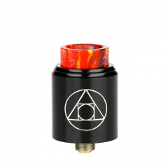 Authentic Blitz Hermetic 22mm RDA Rebuildable Dripping Atomizer w/BF Pin - Black