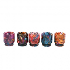 810 Replacement TFV8 Resin Stablized Wood Drip Tip for Atomizers 1pc - Random Color