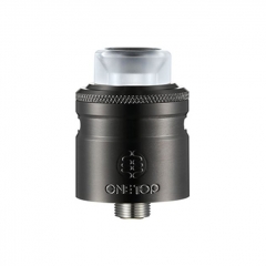 Authentic One Top Onetopvape Gemini 26.5mm RDTA Rebuildable Dripping Tank Atomizer - Black