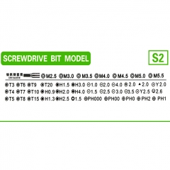 AC-29 45-in-1 Portable Screwdrivers Set for Repairing or Disassembling