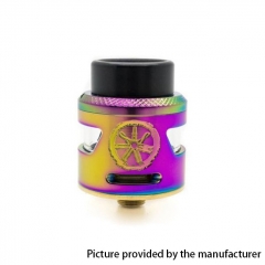 Authentic Asmodus Bunker 24.5mm RDA Rebuildable Dripping Atomzier w/ BF Pin - Rainbow