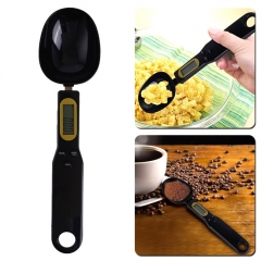 Spoon Style 500g/0.1g LCD Precision Electronic Scale - Black