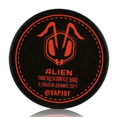 Authentic VAPJOY CSJ010 Flat Alien NI80 Heating Resistance Wire 0.28*0.8+32AWG - 15 Feet