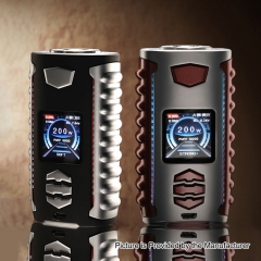 Authentic Ovanty Vega 200W TC VW Variable Wattage Box Mod - Black Red