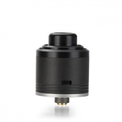 Authentic Gas Mods G.R.1 GR1 Pro 24mm RDA Rebuildable Dripping Atomizer w/ BF Pin - Black