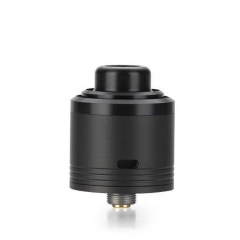 Authentic Gas Mods G.R.1 GR1 Pro 24mm RDA Rebuildable Dripping Atomizer w/ BF Pin - Full Black