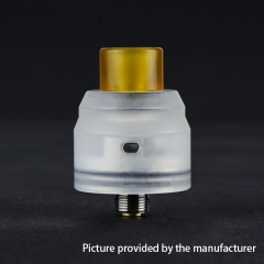 Authentic VAPJOY Hayabusa 22mm RDA Rebuildable Dripping Atomizer w/ BF Pin - White