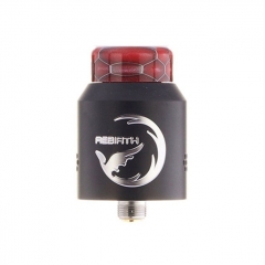 Authentic Hellvape Rebirth 24mm RDA Rebuildable Dripping Atomizer w/ BF Pin - Black