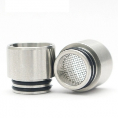 Iwodevape 810 Stainless Anti-Spit Drip Tip 1pc - Silver