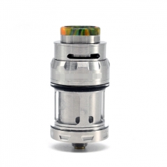 ULTON Juggerknot Mini 24mm Style RTA Rebuildable Tank Atomizer 2/4.5ml (With Logo) - Silver