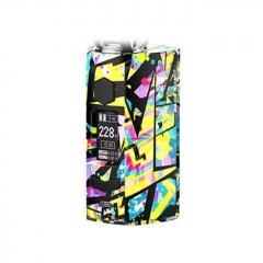 Authentic Rincoe Manto S 228W TC VW APV Box Mod - Graffiti D