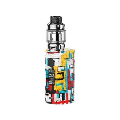 Authentic Rincoe Manto S Mesh 228W TC VW APV Box Mod w/Metis Mix Tank 6ml Kit - Graffiti A