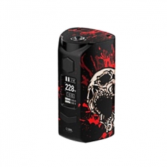 Authentic Rincoe Manto S 228W TC VW APV Box Mod - Blazing Skull