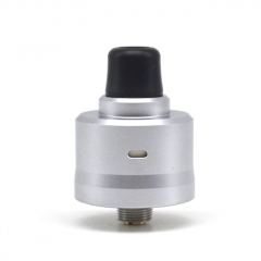Shift Style 316SS 23mm RDA Rebuildable Dripping Atomizer - Silver