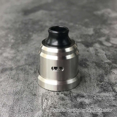 YFTK Typhoon BTD Wave Style 22mm RDA Rebuildable Dripping Atomizer w/BF Pin - Silver