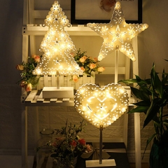 Pentagram Shape Mini LED Night Light Wedding Christmas Decor