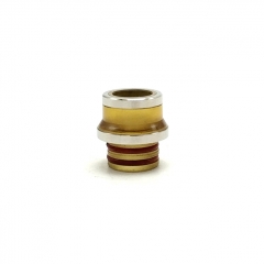 Ultem PEI + 316SS 510 Replacement Drip Tip - Silver