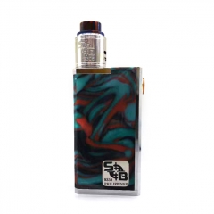 SOB Emperor Style 24mm Mechanical Box Mod + Outlaw Style RDA Kit (POM + SS) - Resin