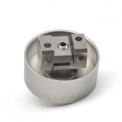 Lysten Hypersonic Style 22mm RTA Rebuildable Tank Atomizer w/ PC Tank w/ BF Pin - Silver