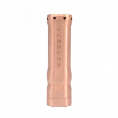 Vindicator Style 18650/20700/21700 25mm Hybrid Mechanical Mod - Copper