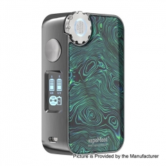 Authentic VapeMons Gearbox 222W Wireless Charging TC VW Variable Wattage Box Mod - Green