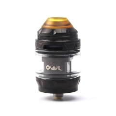 Authentic Advken Owl 25mm Sub Ohm Tank Clearomizer 4ml - Black