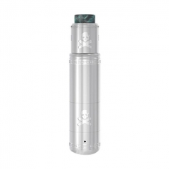 Authentic Vandy Vape Bonza Hybrid Mechanical Tube Mod + V1.5 RDA Kit - Silver