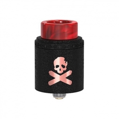Authentic Vandy Vape Bonza V1.5 24mm RDA Rebuildable Dripping Atomizer w/ BF Pin - Copper Wrinkle Painted Black