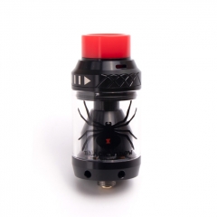 Authentic Move Vape Black Widow 25.5mm RTA Rebuildable Tank Atomizer 3.8ml - Black