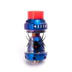 Authentic Move Vape Black Widow 25.5mm RTA Rebuildable Tank Atomizer 3.8ml - Blue