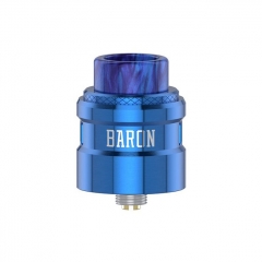 Authentic Geekvape Baron 24mm RDA Rebuildable Dripping Atomizer w/ BF Pin - Blue