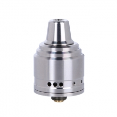 Authentic 5GVape Peace 22mm 316SS RDA Rebuildable Dripping Atomizer w/ BF Pin - Silver