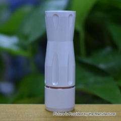 Get Low Mods GLM V3 Style 18650 Hybrid Mechanical Tube Mod - White