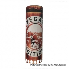 Lysen CompLy Skull HK Vegas Style 18650/20700/21700 Hybrid Mechanical Tube Mod - Red