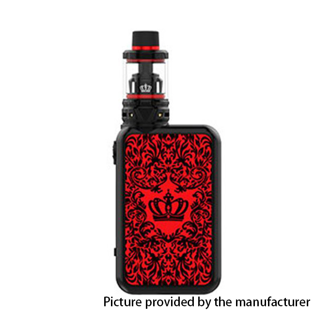 Authentic Uwell Crown 4 IV 200W TC VW Variable Wattage Box Mod+ Crown 4 IV 6ml Tank Kit - Red