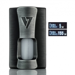 Authentic Desire Rage 155W TC Temperature Control VW BF Squonk Box Mod w/ 7ml Bottle - Gun Metal