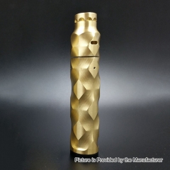 Double Cross Style Hybrid Mechanical Mod + Battle Style RDA Kit - Brass