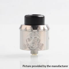 Apocalypse 25 Style 25mm RDA Rebuildable Dripping Atomizer w/ BF Pin - Silver